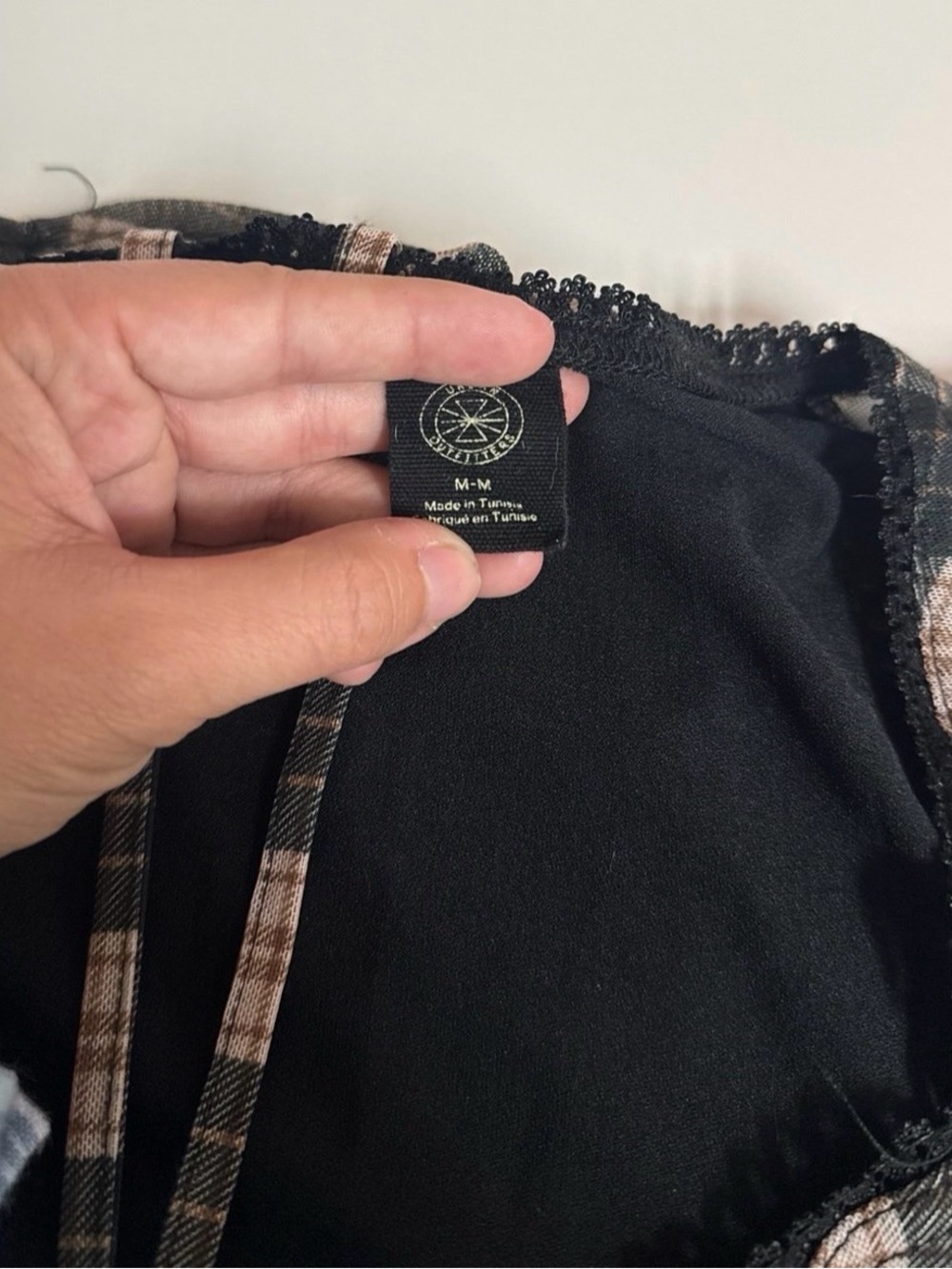 Urban Outfitters Plaid Romper - Picture 3 of 4